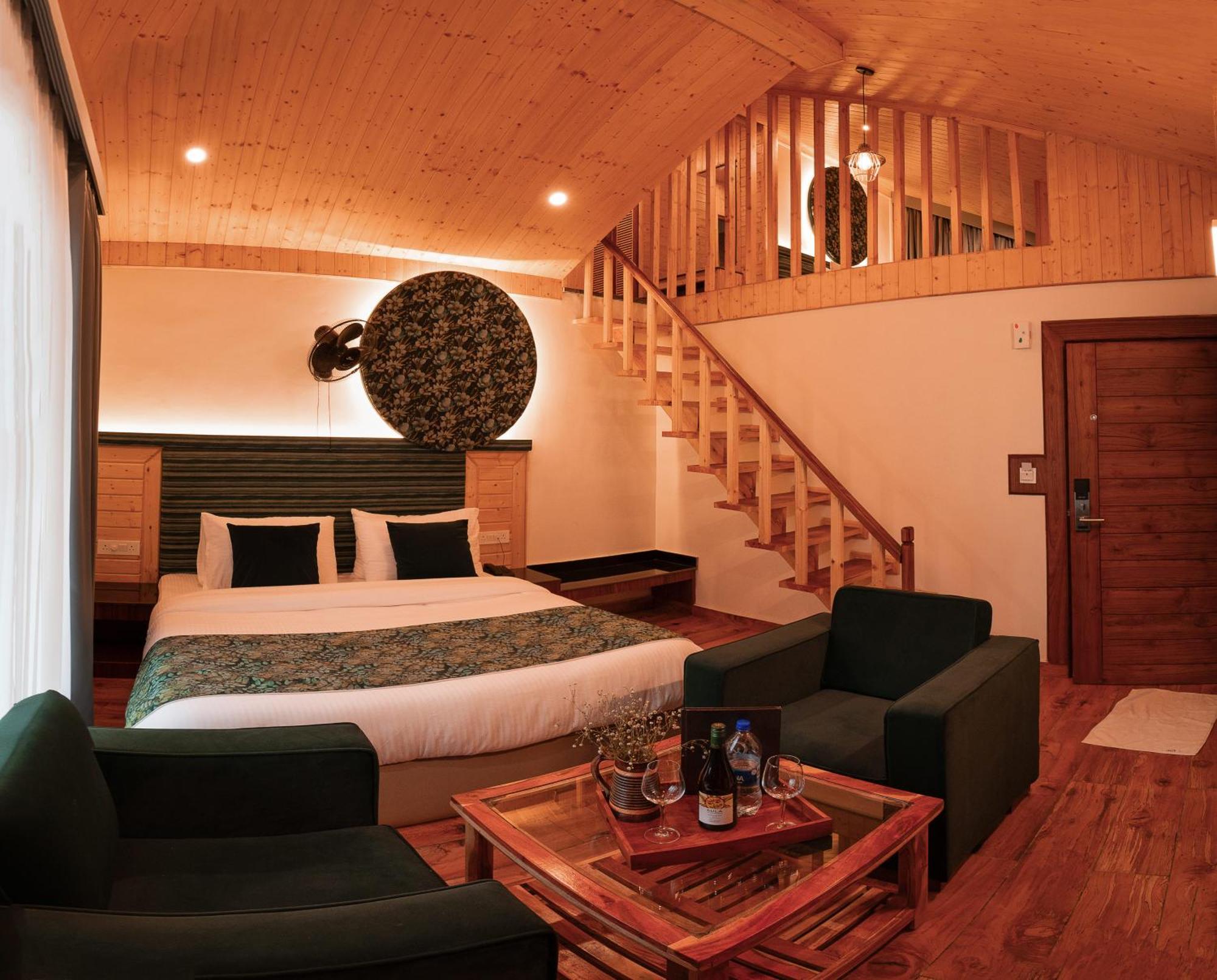 Hotel Nazaara - A Luxe Retreat Manāli Exteriér fotografie