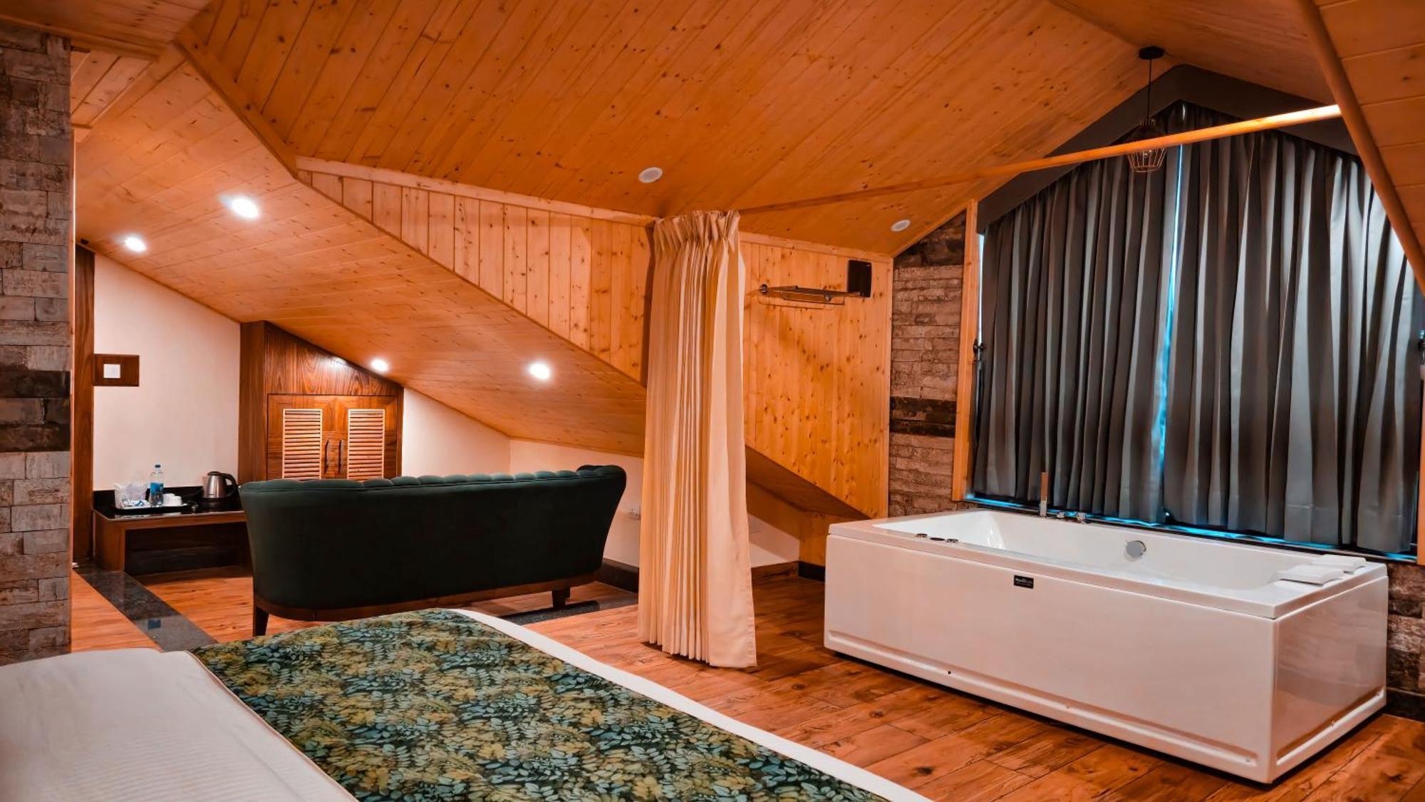 Hotel Nazaara - A Luxe Retreat Manāli Exteriér fotografie