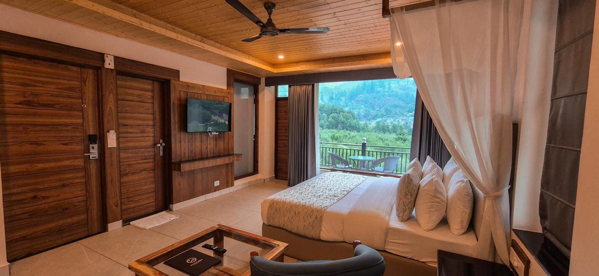 Hotel Nazaara - A Luxe Retreat Manāli Exteriér fotografie