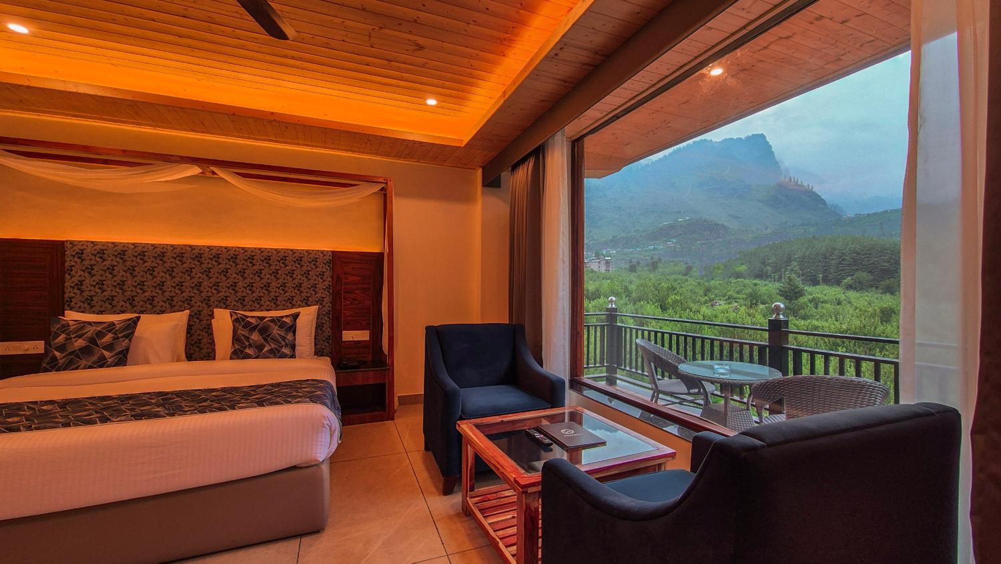 Hotel Nazaara - A Luxe Retreat Manāli Exteriér fotografie