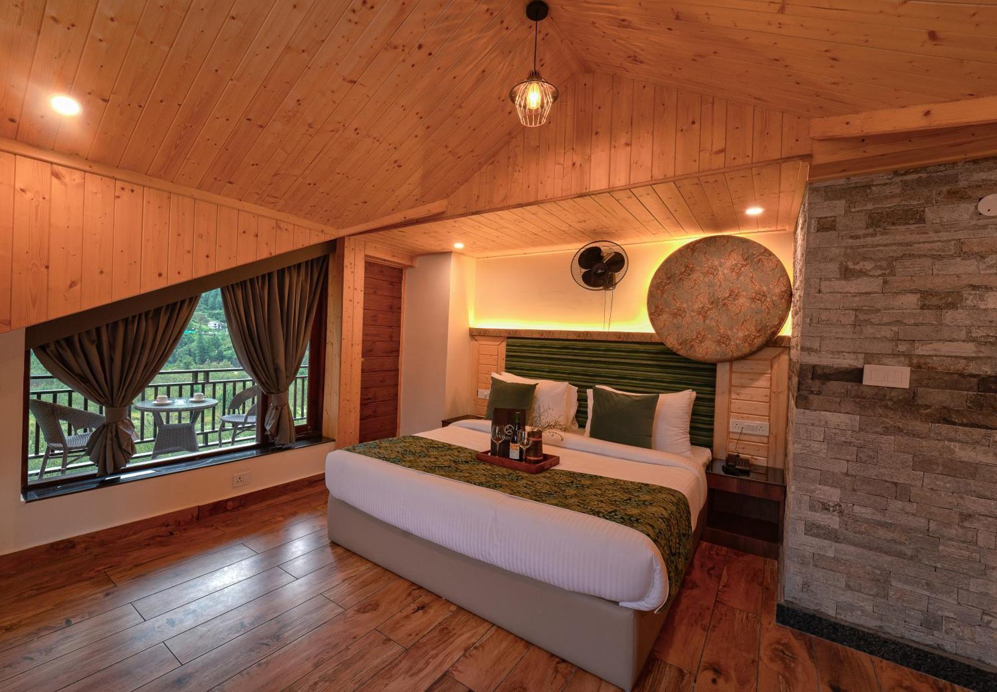 Hotel Nazaara - A Luxe Retreat Manāli Exteriér fotografie
