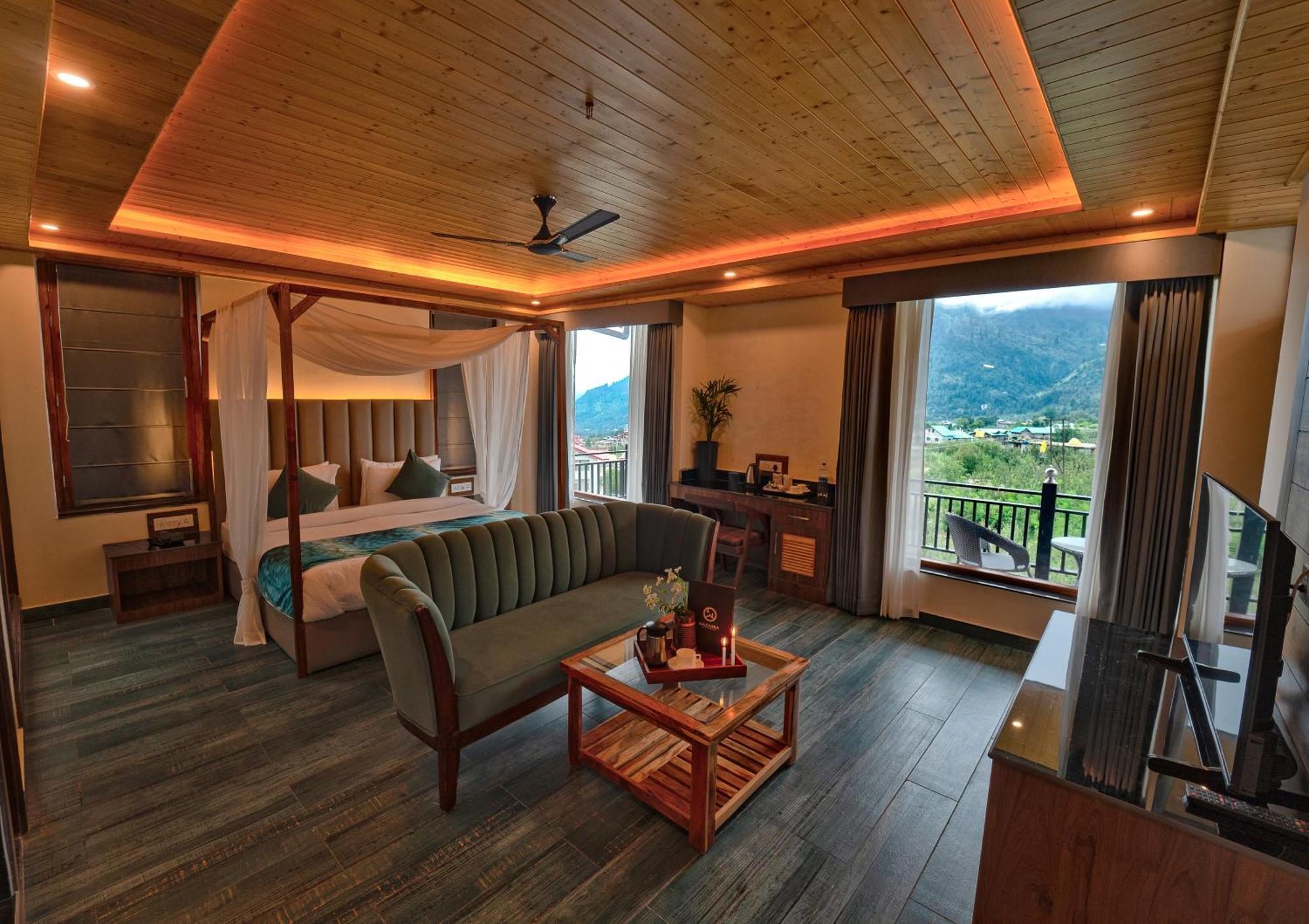 Hotel Nazaara - A Luxe Retreat Manāli Exteriér fotografie