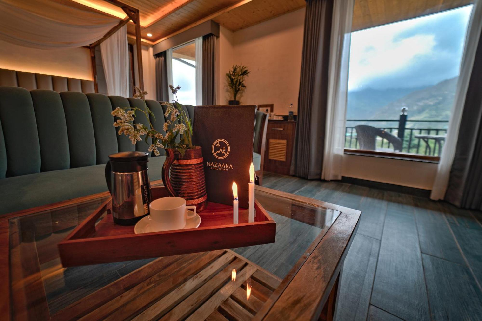 Hotel Nazaara - A Luxe Retreat Manāli Exteriér fotografie
