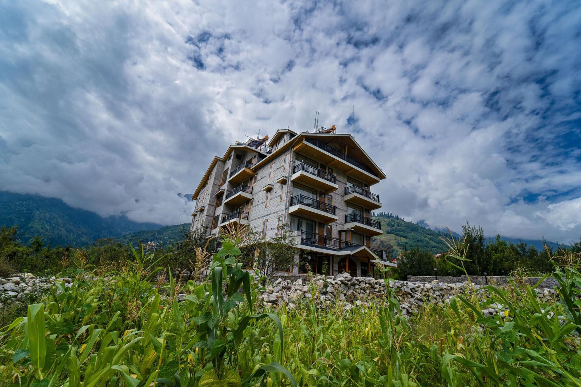 Hotel Nazaara - A Luxe Retreat Manāli Exteriér fotografie
